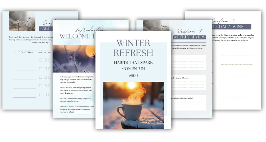 Winter Refresh Workbook